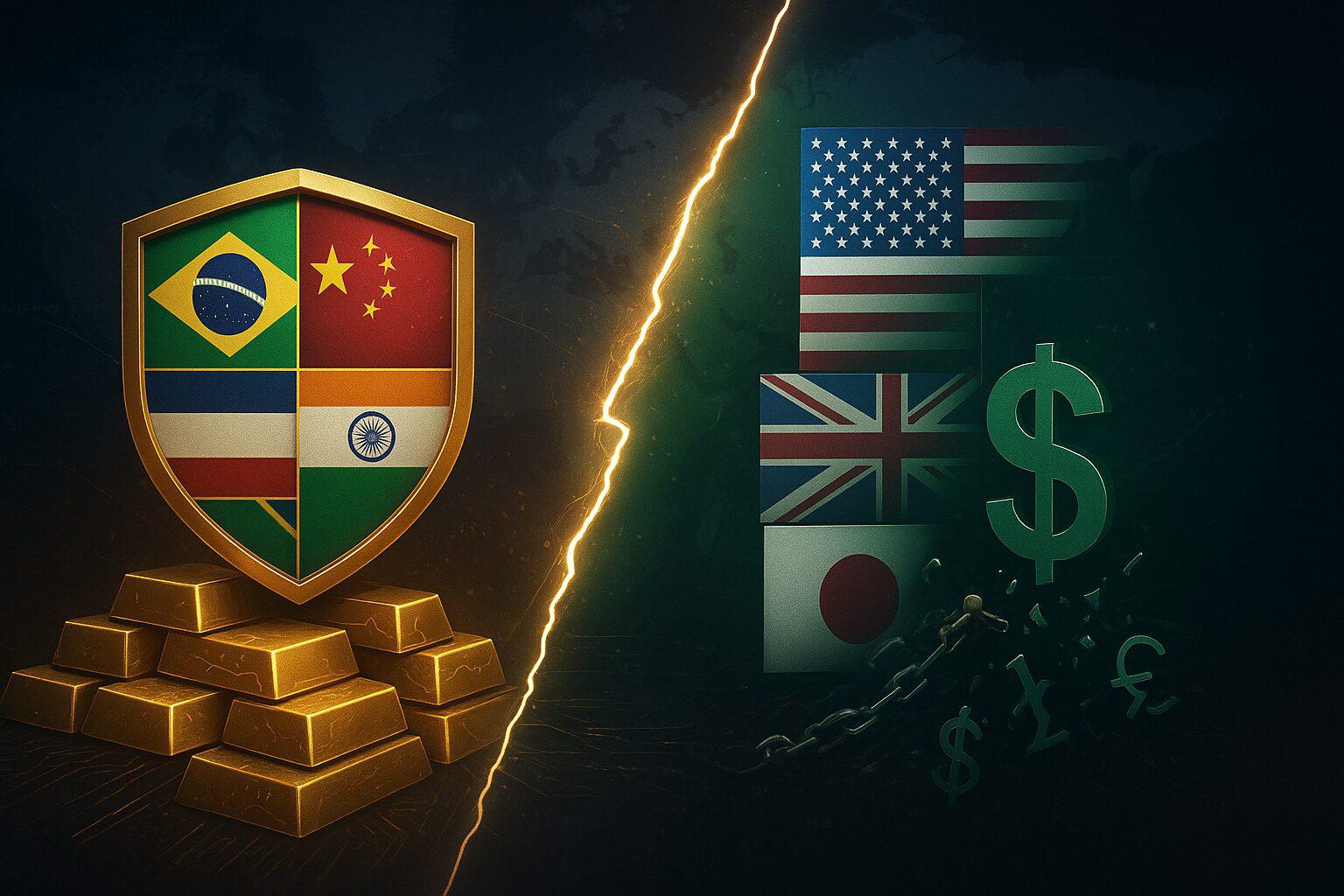 全球联合行动:十多国合作阻止金砖国家货币